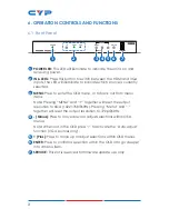 Предварительный просмотр 8 страницы CYP CSC-V101P Operation Manual