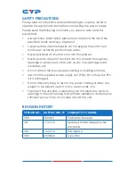 Preview for 4 page of CYP CSDI-14 Operation Manual