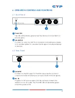 Preview for 7 page of CYP CSDI-14 Operation Manual