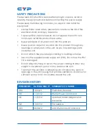 Preview for 4 page of CYP CSDI-42 Operation Manual