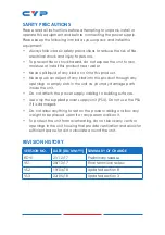 Preview for 4 page of CYP CSR-8PSU-48V Operation Manual