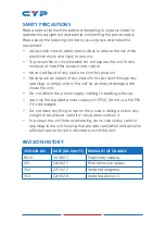 Preview for 4 page of CYP CSR-8PSU-5V Operation Manual