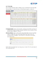 Preview for 15 page of CYP CSR-8PSU-5V Operation Manual