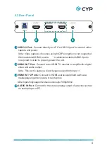 Preview for 9 page of CYP CUSB-V605H Operation Manual