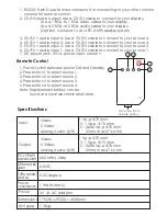 Предварительный просмотр 3 страницы CYP CVSD-41ARN Operation Manuals