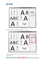 Предварительный просмотр 12 страницы CYP CVW-9000W Operation Manual