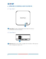 Preview for 8 page of CYP CWF-901 Operation Manual