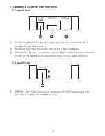 Предварительный просмотр 6 страницы CYP CWF-901SP Operation Manual