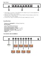 Предварительный просмотр 3 страницы CYP EHD-8 Operation Manual