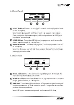 Предварительный просмотр 9 страницы CYP EL-31C-4K22 Operation Manual