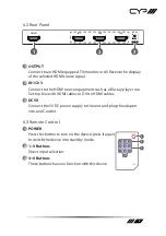 Предварительный просмотр 9 страницы CYP EL-31SY Operation Manual