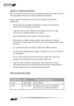 Preview for 4 page of CYP EL-42PIP Operation Manual