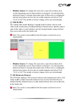 Preview for 33 page of CYP EL-42PIP Operation Manual