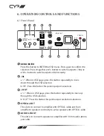 Preview for 8 page of CYP EL-5400D Operation Manual