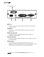 Предварительный просмотр 10 страницы CYP EL-5400D Operation Manual