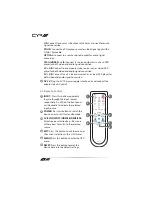 Preview for 10 page of CYP EL-5600 Operation Manual