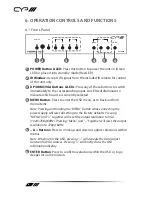 Preview for 8 page of CYP EL-7400V Operation Manual