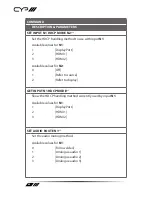 Preview for 42 page of CYP EL-7400V Operation Manual