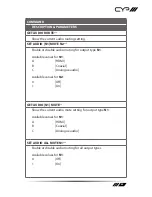 Preview for 43 page of CYP EL-7400V Operation Manual