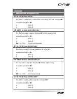 Preview for 51 page of CYP EL-7400V Operation Manual