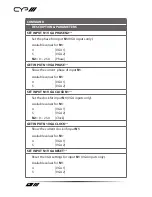 Preview for 52 page of CYP EL-7400V Operation Manual