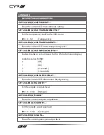 Preview for 54 page of CYP EL-7400V Operation Manual