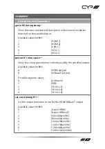 Предварительный просмотр 49 страницы CYP EL-8100V Operation Manual