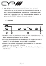 Предварительный просмотр 5 страницы CYP EL-C81C Operation Manual