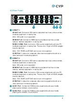 Preview for 9 page of CYP MED-AS60 Operation Manual