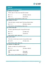 Предварительный просмотр 53 страницы CYP MED-VPR-3420 Operation Manual