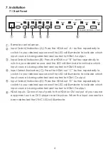 Предварительный просмотр 7 страницы CYP OR-HD44E Operation Manual