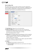Preview for 14 page of CYP PRO-F12TX Operation Manual