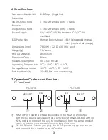 Preview for 6 page of CYP PU-107 Operation Manual