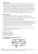 Предварительный просмотр 3 страницы CYP PU-1103 Operation Manual