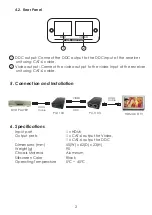 Предварительный просмотр 4 страницы CYP PU-1103 Operation Manual