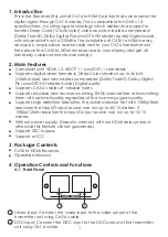 Предварительный просмотр 7 страницы CYP PU-1103 Operation Manual