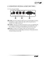 Preview for 7 page of CYP PU-305BDA-RX Operation Manual