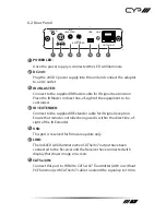 Preview for 9 page of CYP PU-507RX-2H Operation Manual