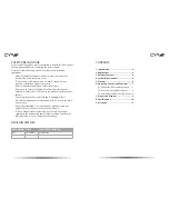 Preview for 3 page of CYP PU-DVI513L-KIT Operation Manual