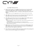 Preview for 7 page of CYP PU-Q1C8H Operation Manual