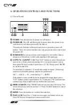 Preview for 10 page of CYP PUV-1082-4K22N Operation Manual