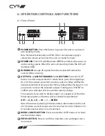 Предварительный просмотр 10 страницы CYP PUV-1082-PRO Operation Manual