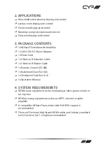 Preview for 7 page of CYP PUV-1620A-RX Operation Manual