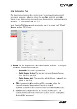 Preview for 15 page of CYP PUV-1630TXWP Operation Manual