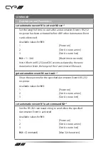 Preview for 30 page of CYP PUV-1630TXWP Operation Manual