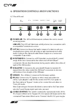 Предварительный просмотр 8 страницы CYP PUV-1730PLRX-AVLC Operation Manual