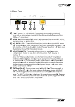 Предварительный просмотр 9 страницы CYP PUV-1830TX-AVLC Operation Manual