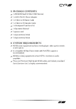 Предварительный просмотр 7 страницы CYP PUV-2600RX Operation Manual