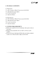 Preview for 7 page of CYP PUV-3150TR-UEAO Operation Manual