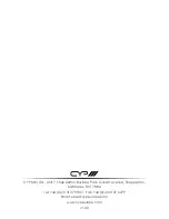 Preview for 12 page of CYP QU-110S-4K22 Operation Manuals